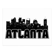 Atlanta Skyline Post Cards