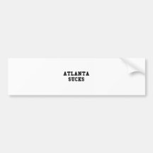 Atlanta Sucks Bumper Sticker