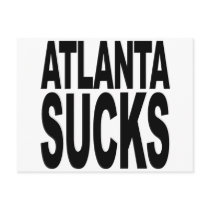 Atlanta Sucks postcards
