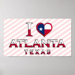 Atlanta, Texas Print