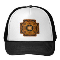 Atlantean Crafts Copper on Black Leather Hat