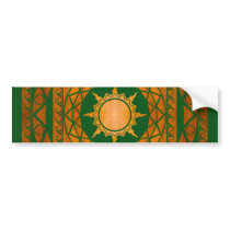 Atlantean Crafts Copper on Green Bumper Sticker