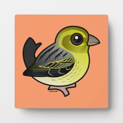 Cute Atlantic Canary Photo Plaque 5.25