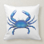 Atlantic Chesapeake Blue Crab Pillow