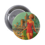 Atlantic City - America's All Year Resort Pinback Button