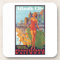 Atlantic City America's All Year Resort Beverage Coasters