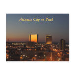 Atlantic City at Dusk Postcard