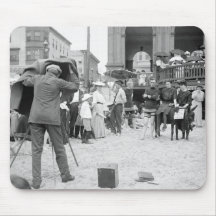 Atlantic City Beach, 1890s Mouse Pad