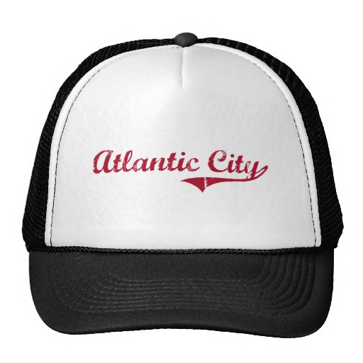 Atlantic City New Jersey Classic Design Hats