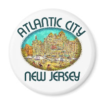 Atlantic City, New Jersey Magnet
