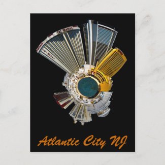 atlantic city nj postcard