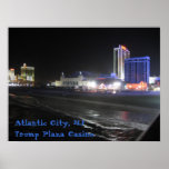 Atlantic City, NJ ~ Trump Plaza Casino Poster