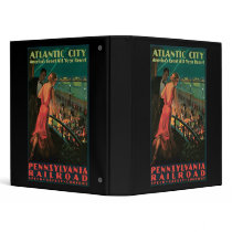 Atlantic City Pennsylvania Railroad Vinyl Binders
