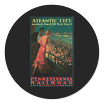 Atlantic City Pennsylvania Railroad Stickers