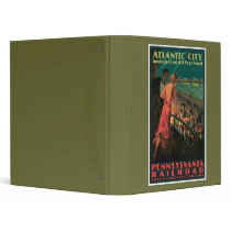 Atlantic City/ Pennsylvania Railroad Vintage Binders