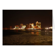 Atlantic City Skyline Card