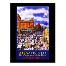 Atlantic City The Playground Of The World Post Cards