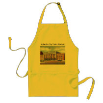 Atlantic City Train Station PRSL 1936 aprons
