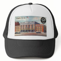 Atlantic City Train Station PRSL 1936 hats