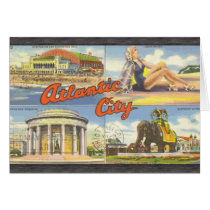 Atlantic City, Vintage Card