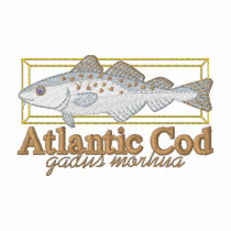 Atlantic Cod embroidered shirts