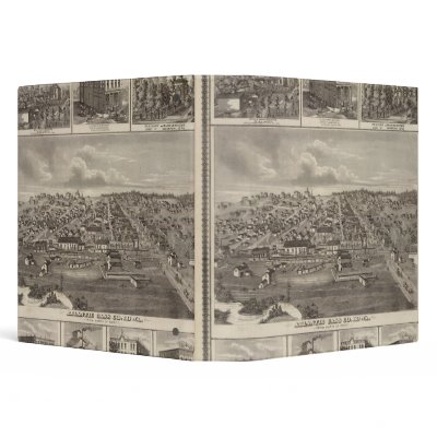 Atlantic, Iowa farms & bldgs 3 Ring Binders by davidrumsey