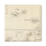 Atlantic Islands Refrigerator Magnet