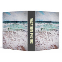 Atlantic Ocean Waves Binder