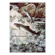 Atlantic Salmon Card