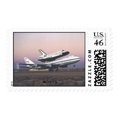 Atlantis 747 Ferry Stamps by moxieann