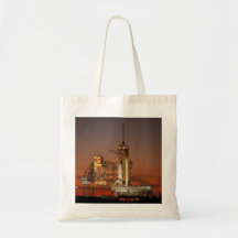 Atlantis awaiting the mission into space bags