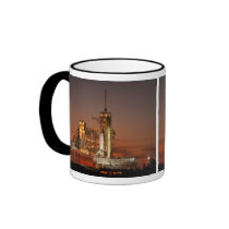 Atlantis awaiting the mission into space coffee coffee mugs
