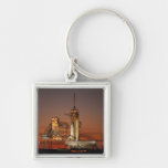 Atlantis awaiting the mission into space key chain