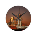 Atlantis awaiting the mission round clock