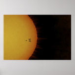 Atlantis Docking To The ISS posters