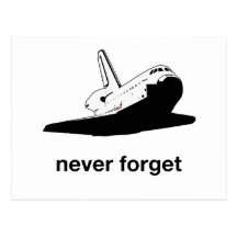 Atlantis - Never Forget Post Card