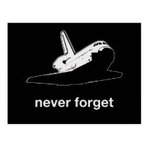 Atlantis - Never Forget Post Card