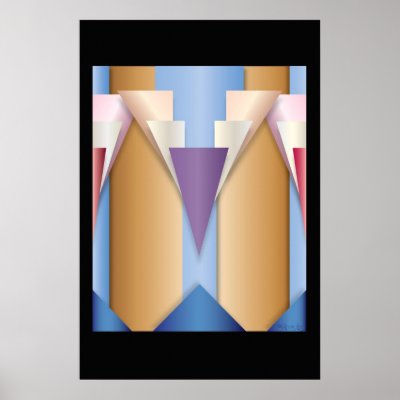 Atlantis Pattern 1a Posters by lacydesign