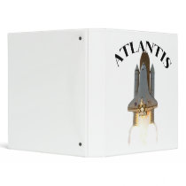 Atlantis rocket ring binder
