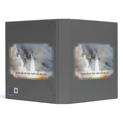 Atlantis Space Shuttle STS-135 Last Flight Binders by FrankzPointofView