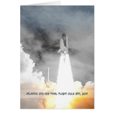 Atlantis Space Shuttle STS-135 Last Flight Cards by FrankzPointofView