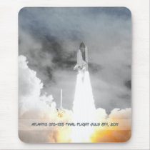 Atlantis Space Shuttle STS-135 Last Flight Mouse Pads