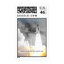 Atlantis Space Shuttle STS-135 Last Flight Postage Stamp