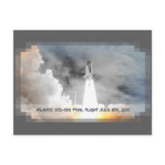 Atlantis Space Shuttle STS-135 Last Flight Postcard