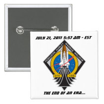 Atlantis STS-135 Final Landing button buttons