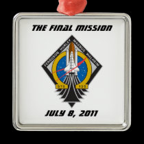 Atlantis STS-135 "The Final Mission" Ornament ornaments