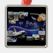 Atlantis Tribute Christmas Tree Ornaments