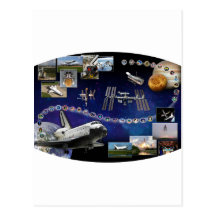 Atlantis Tribute OV 104 Postcard