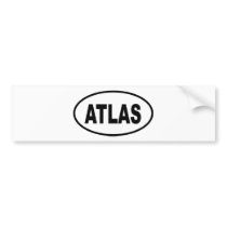 ATLAS BUMPER STICKER
