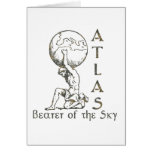 Atlas Greeting Card